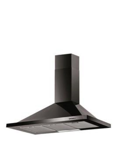 Baumatic F100.2Bl 100 Cm Chimney Hood - Black
